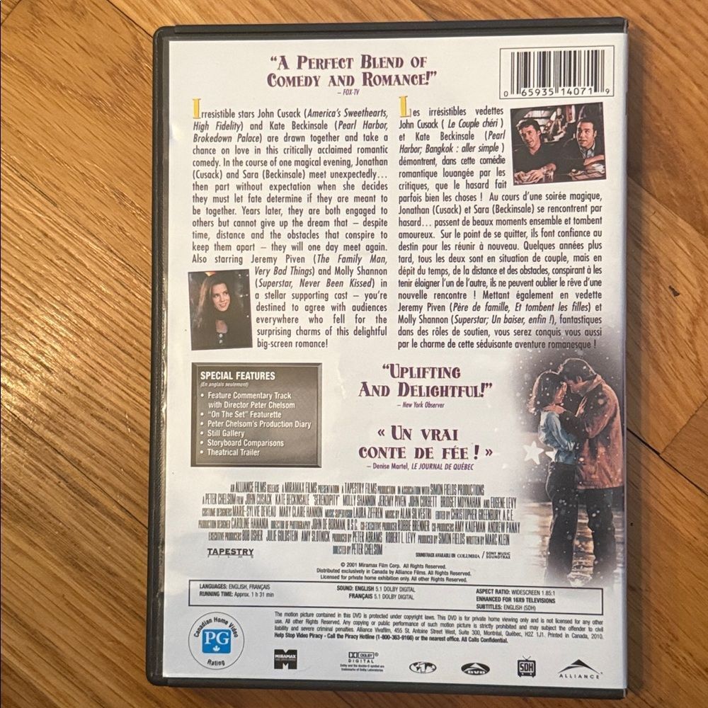 “Serendipity”Widescreen Edition DVD! - Picture 3 of 6
